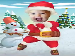 baile santa navidad